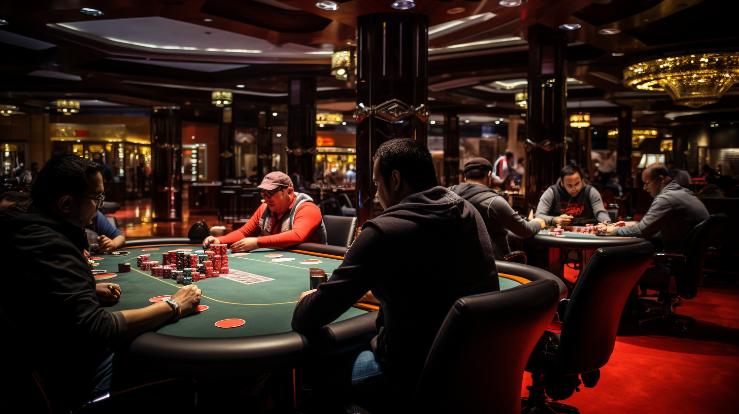 Poker no centro de Rosário dá vida a 2024